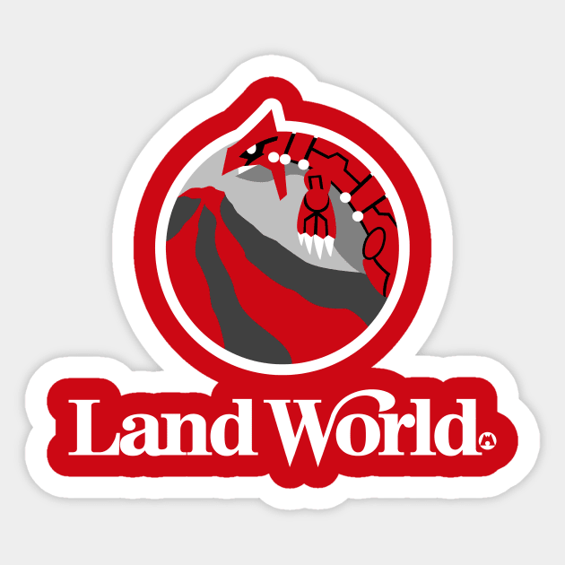 Land World Sticker by merimeaux